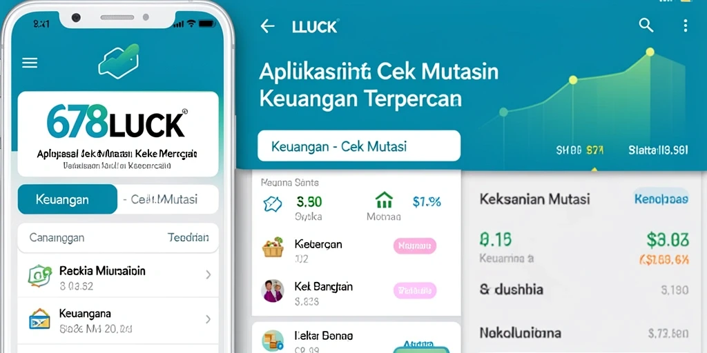 Screenshot utama 678LUCK menunjukkan antarmuka Cek Mutasi yang sederhana dan informatif.